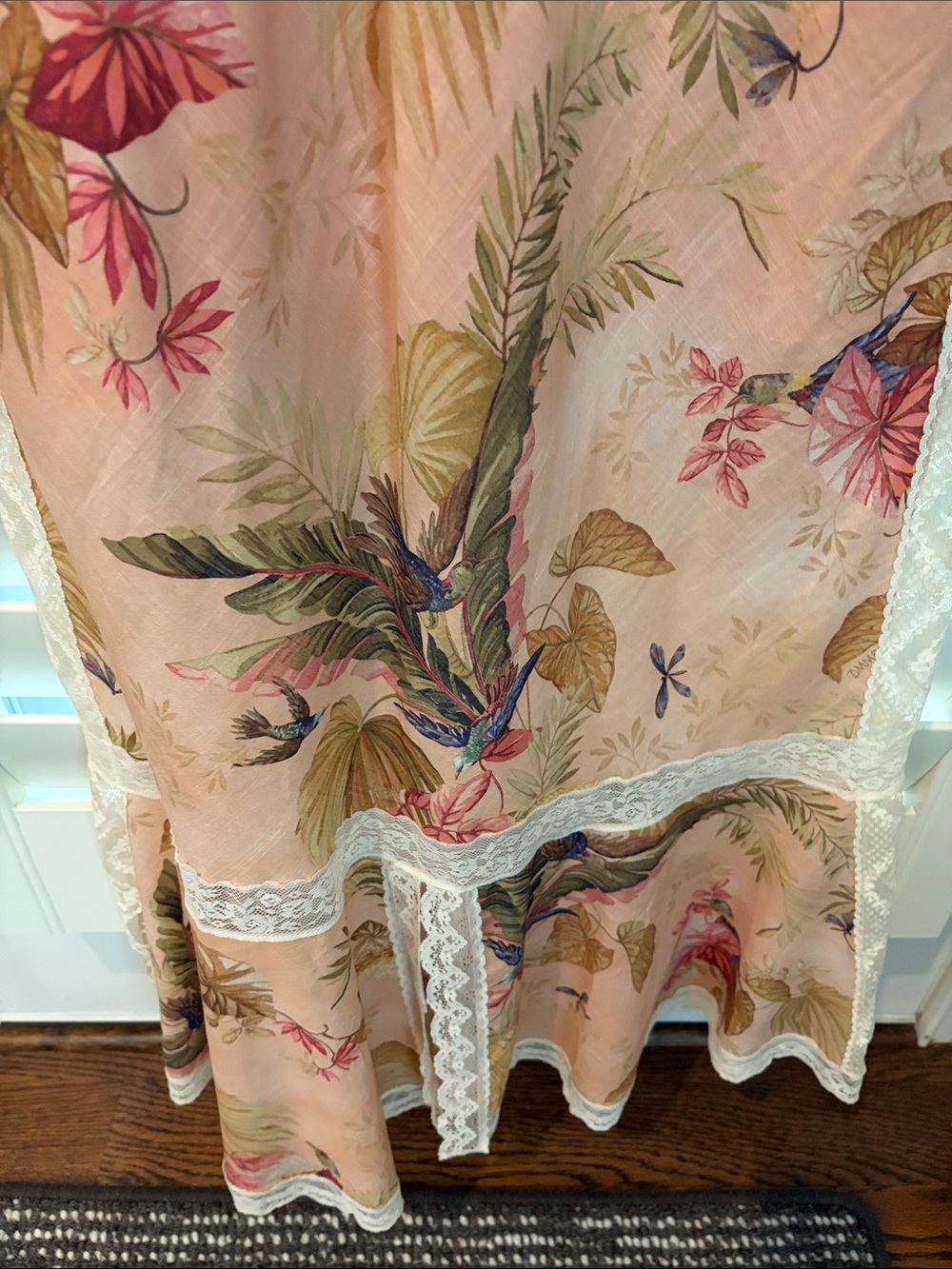 Zimmermann Lace Trim Pink Peach Slip - Picture 5 of 9